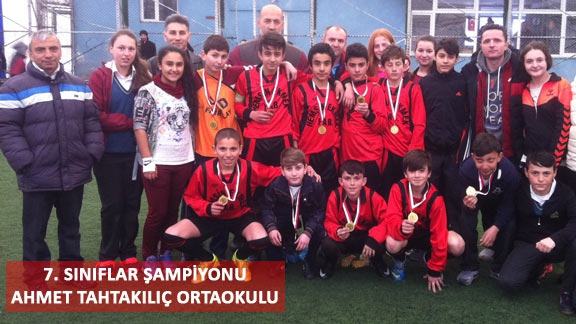 Renk Projesi kapsamında Düzenlenen Ortaokullararası Futbol Turnuvası Şampiyonları Belli Oldu.