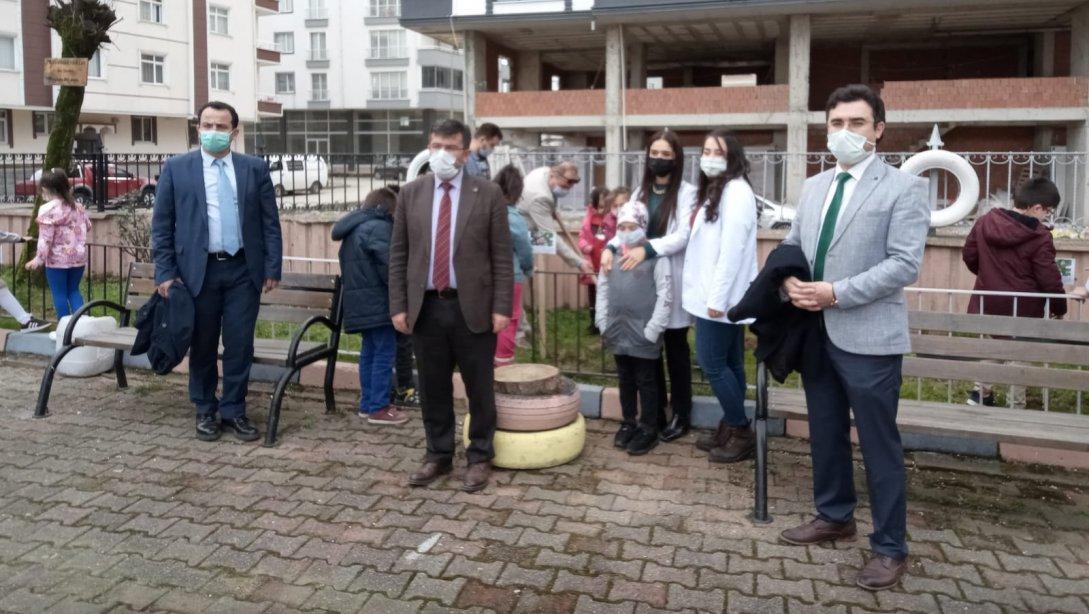 Ahmet Mesut Yılmaz İlkokulu'nda Fidan Dikimi