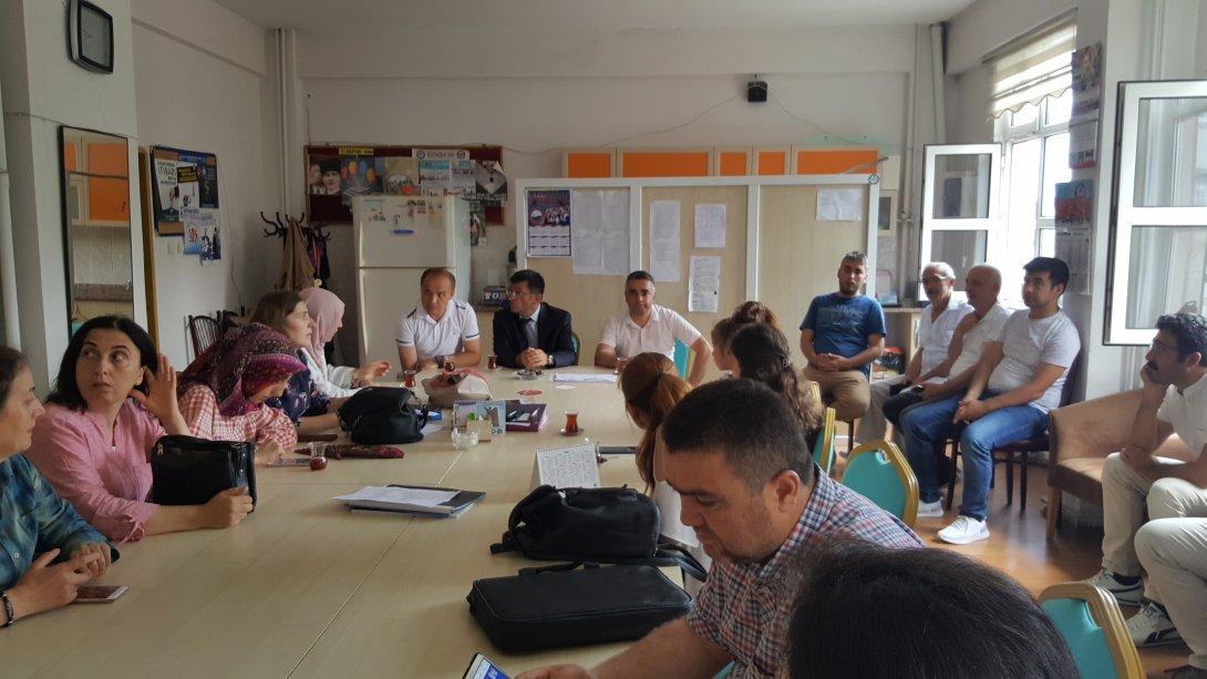 İlçe Milli Eğitim Müdürümüz'ün A. Mesut Yılmaz İlkokulu Ziyareti