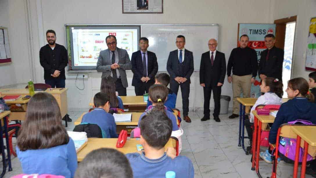 İl Milli Eğitim Müdürümüz Engin EMEN  Ahmet Tahtakılıç Ortaokulunu Ziyaret Etti